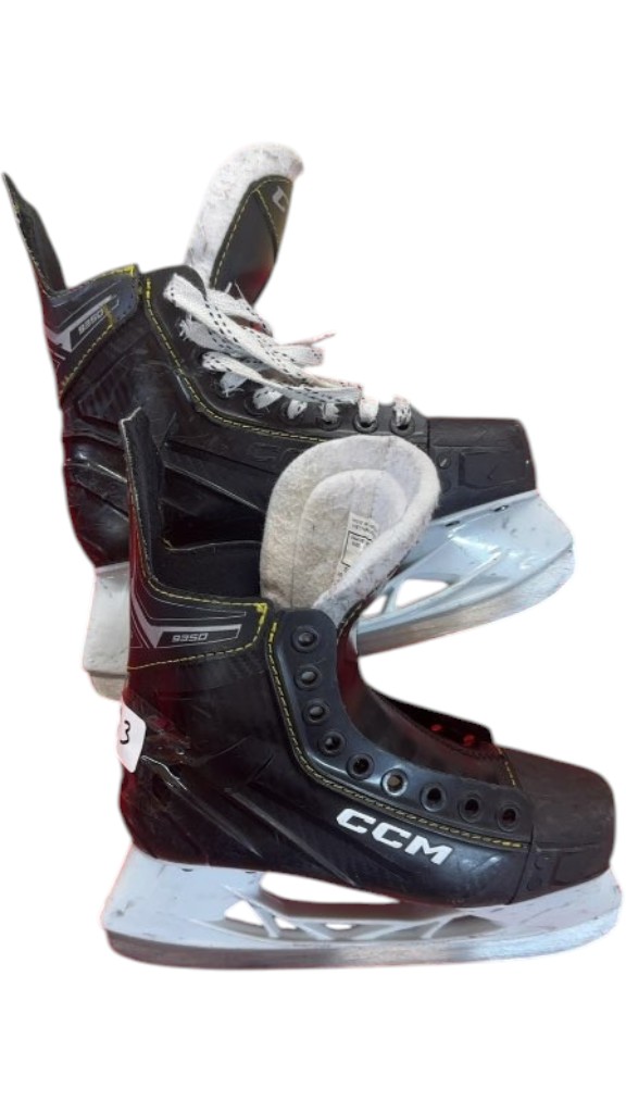 CCM Super Tacks 9350 Hockey Skates Used Size 3 - image 1