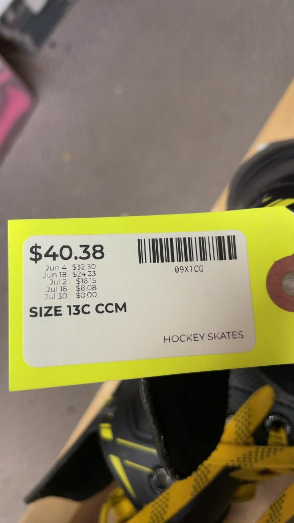 CCM Tacks 2092 Hockey Skates - Size 13C