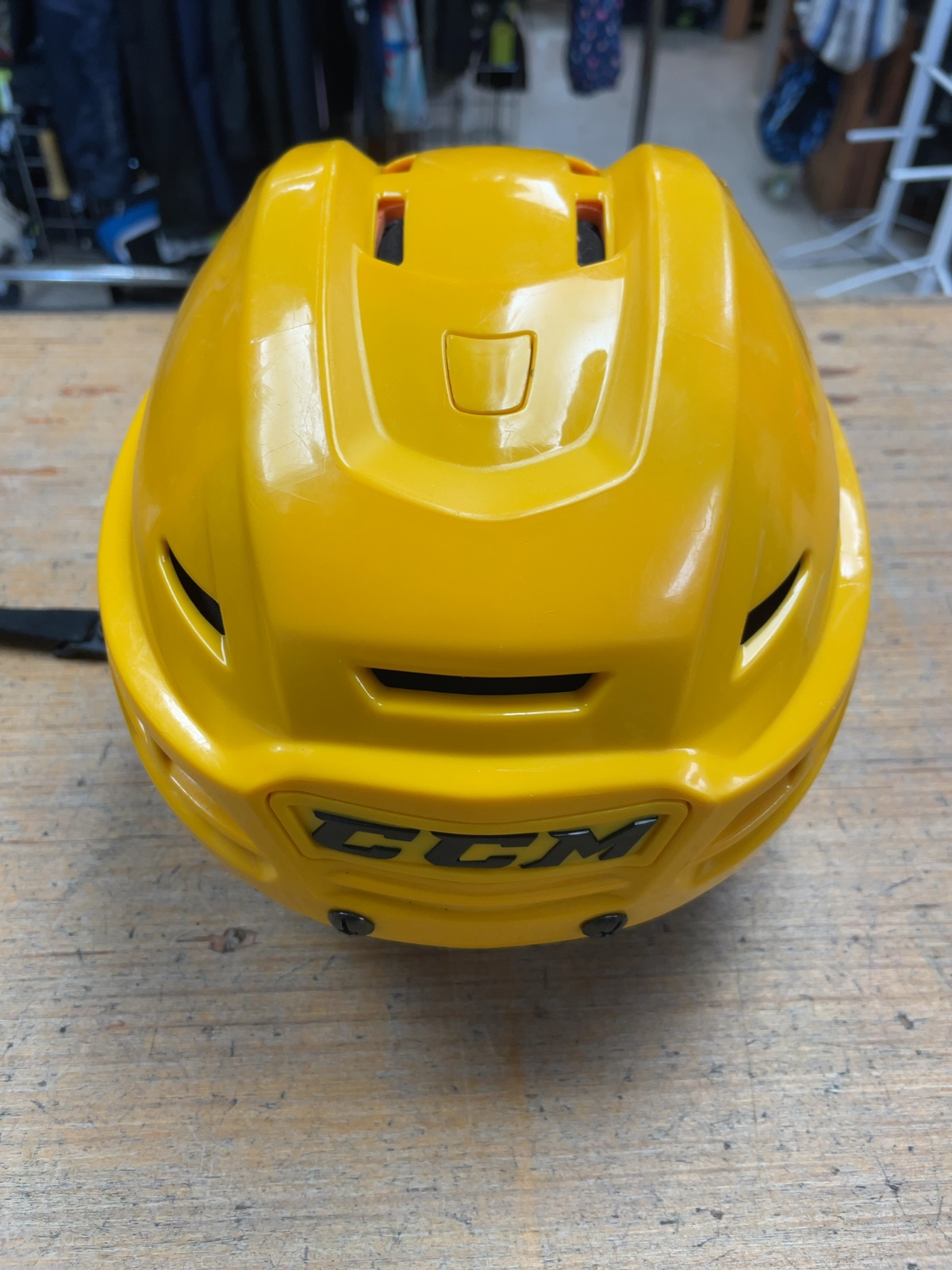CCM Tacks 710 Hockey Helmet - Yellow - Small