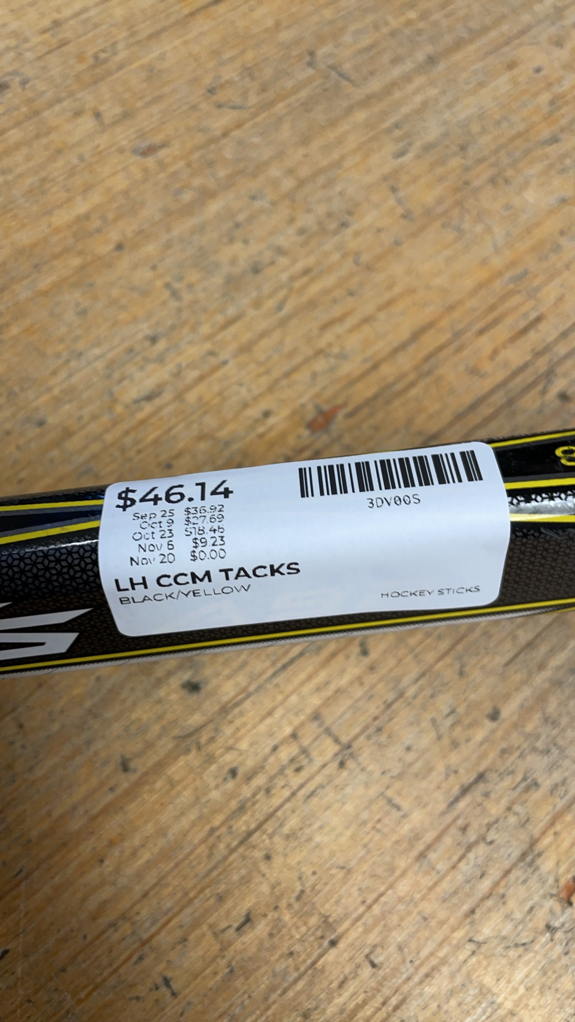 CCM Tacks AS2 65 Flex LH Hockey Stick