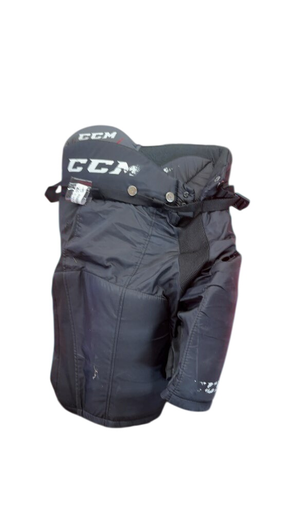 CCM Tacks Hockey Pants Junior Large Used Black - image 1