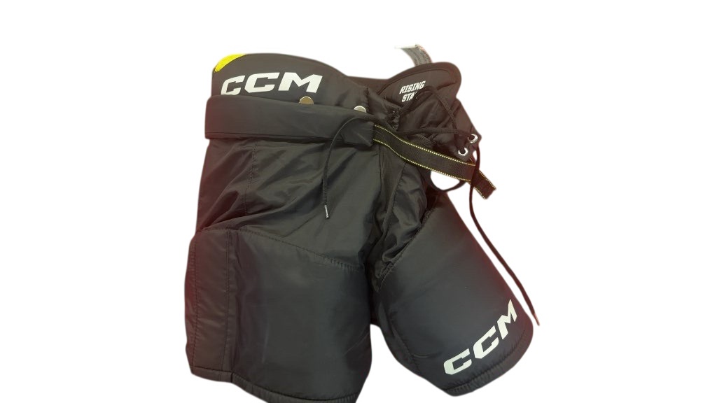 CCM Tacks Rising Star Hockey Pants Youth Large Black - image 1