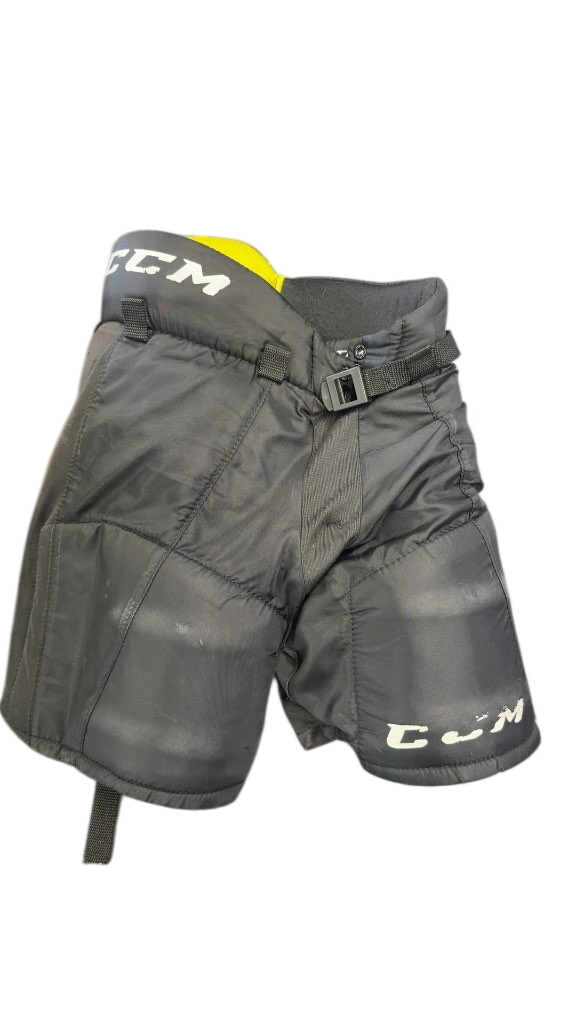CCM Tacks Youth Hockey Pants Black Medium Used - image 1