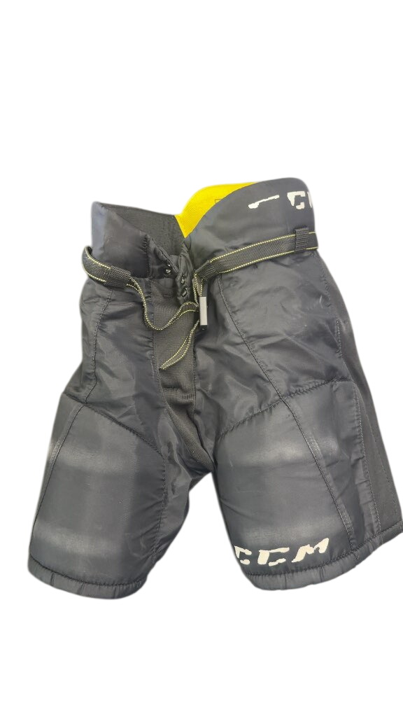 CCM Tacks Youth Hockey Pants Black Used Size Youth Medium - image 1