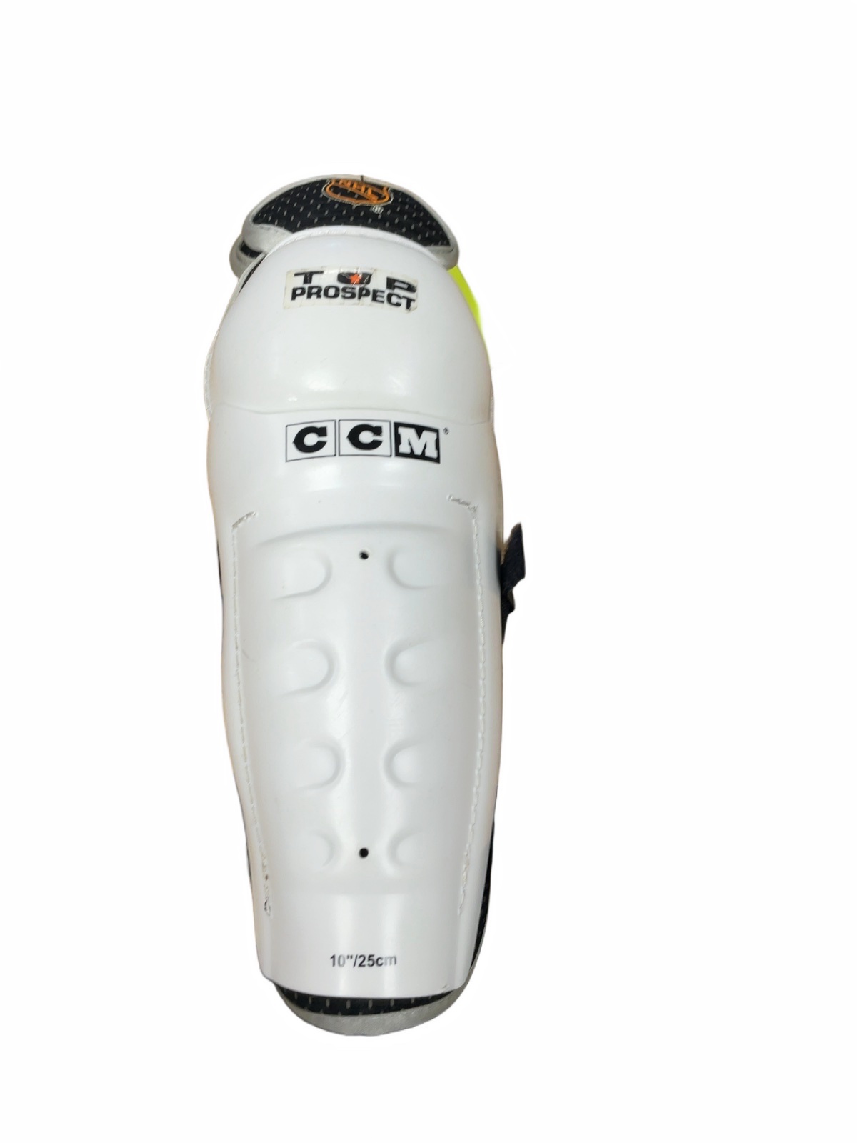 CCM Top Prospect Hockey Shin Pads - 10" - image 1