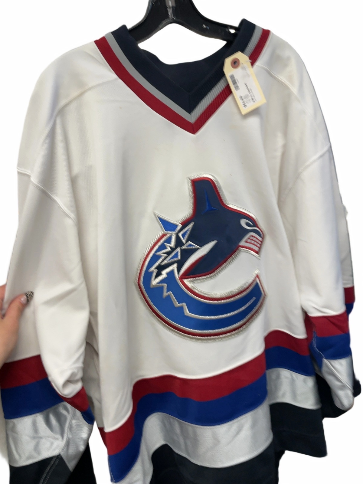 CCM Vancouver Canucks Bertuzzi #44 Size XL Hockey Jersey - image 1