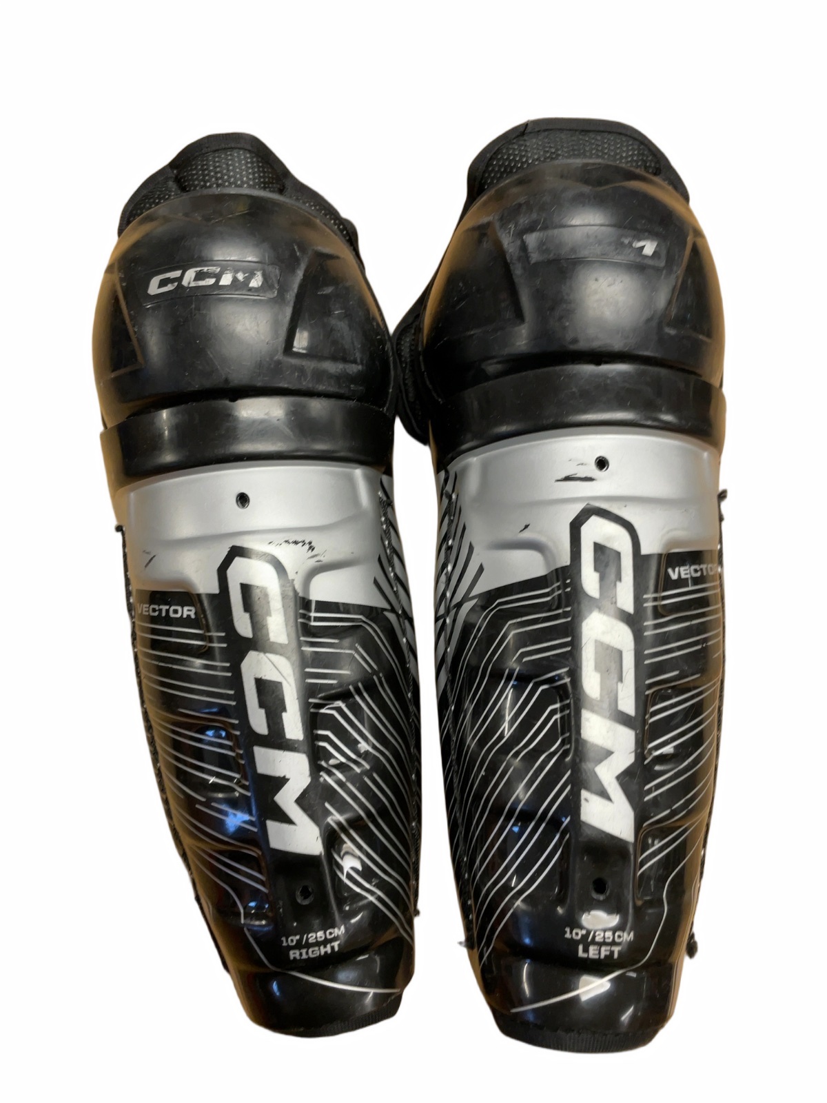 CCM Vector 10" Youth Hockey Shin Pads - image 1