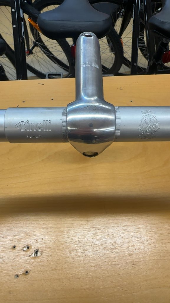 Cinelli Giro d'Italia 64-42 Handlebars with Cinelli Quill Stem