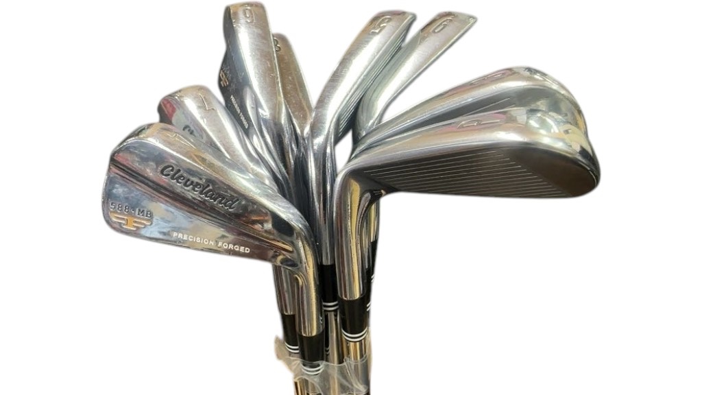 Cleveland 588 MB Precision Forged Iron Set 3-PW Used - image 1