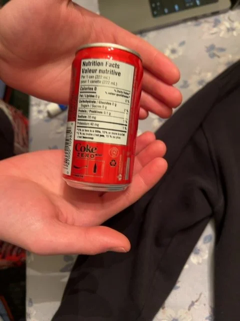 Coca-Cola Soft Drink Zero Sugar Mini Can New 222mL - image 1