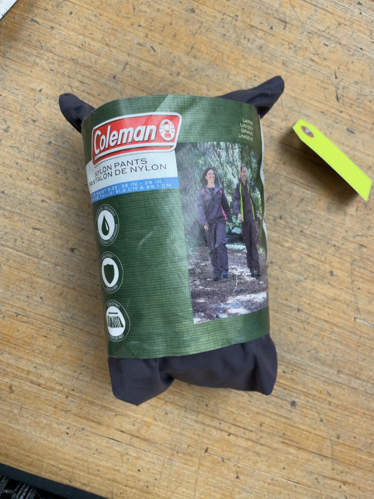 Coleman Nylon Rain Pants Large