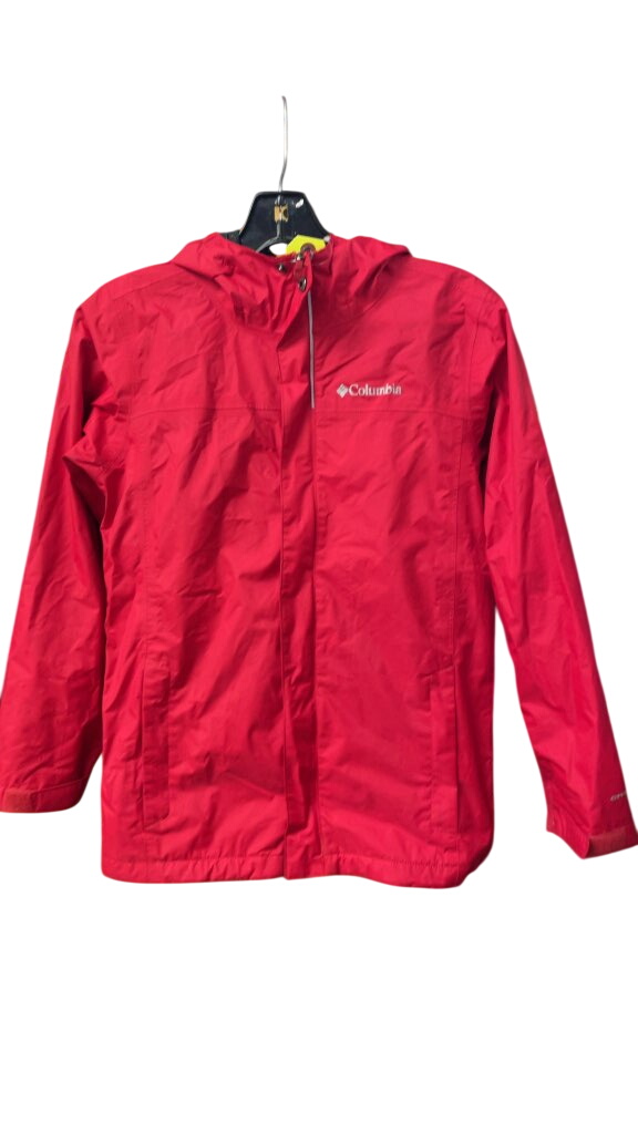 Columbia Junior 10/12 Red Rain Jacket - image 1