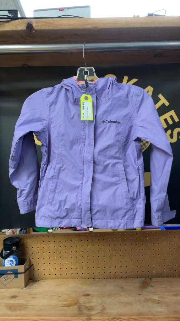 Columbia Junior XS Purple Rain Jacket