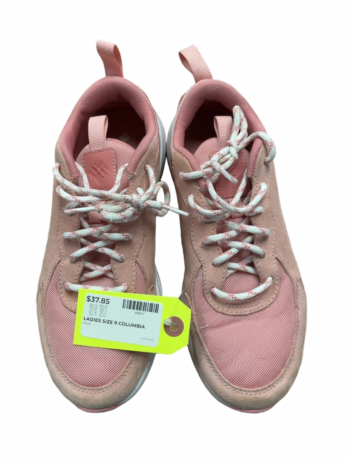 Columbia Runners Ladies Size 9 Pink - image 1