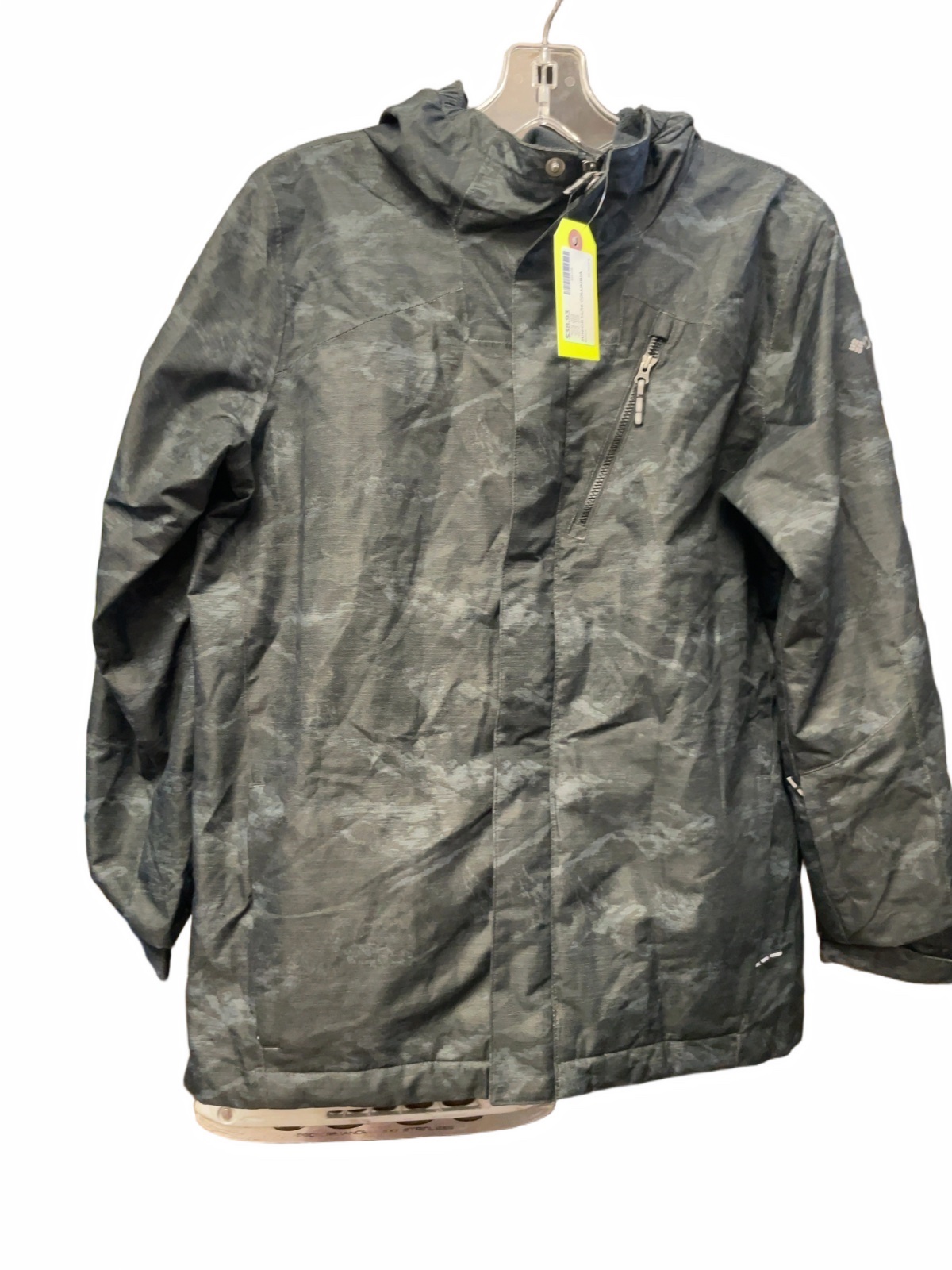 Columbia Ski Jacket Junior 14/16 Black Camo - image 1