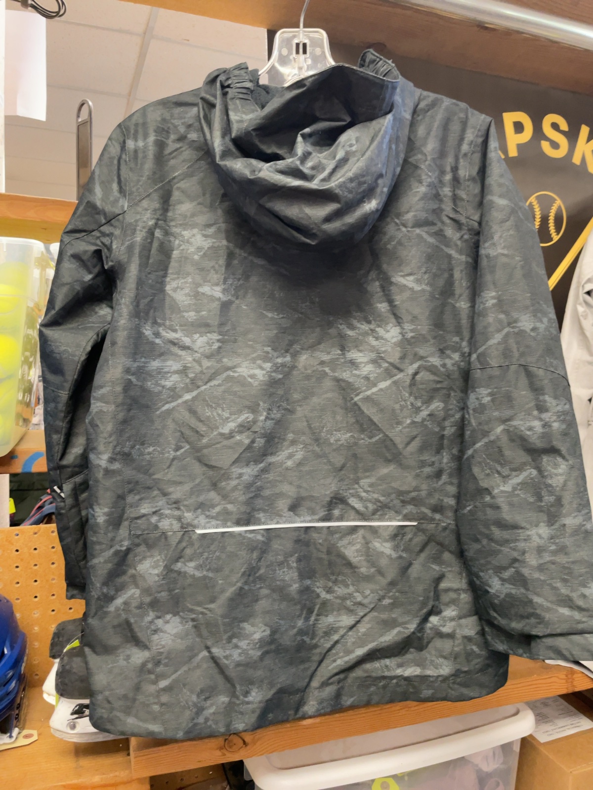 Columbia Ski Jacket Junior 14/16 Black Camo