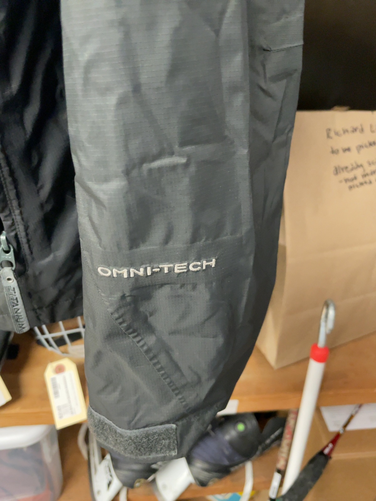 Columbia Titanium Omni-Tech Youth 10/12 Rain Jacket