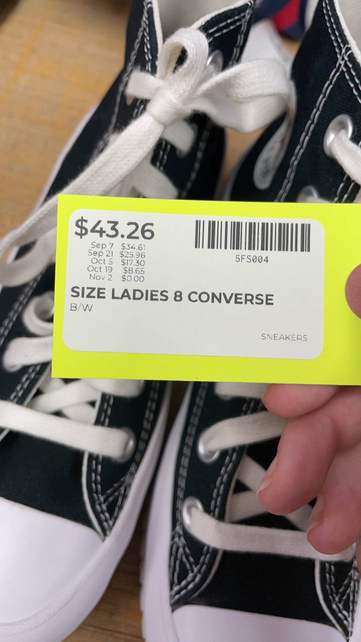 Converse Chuck Taylor All Star Lugged High Top Sneakers - Ladies Size 8
