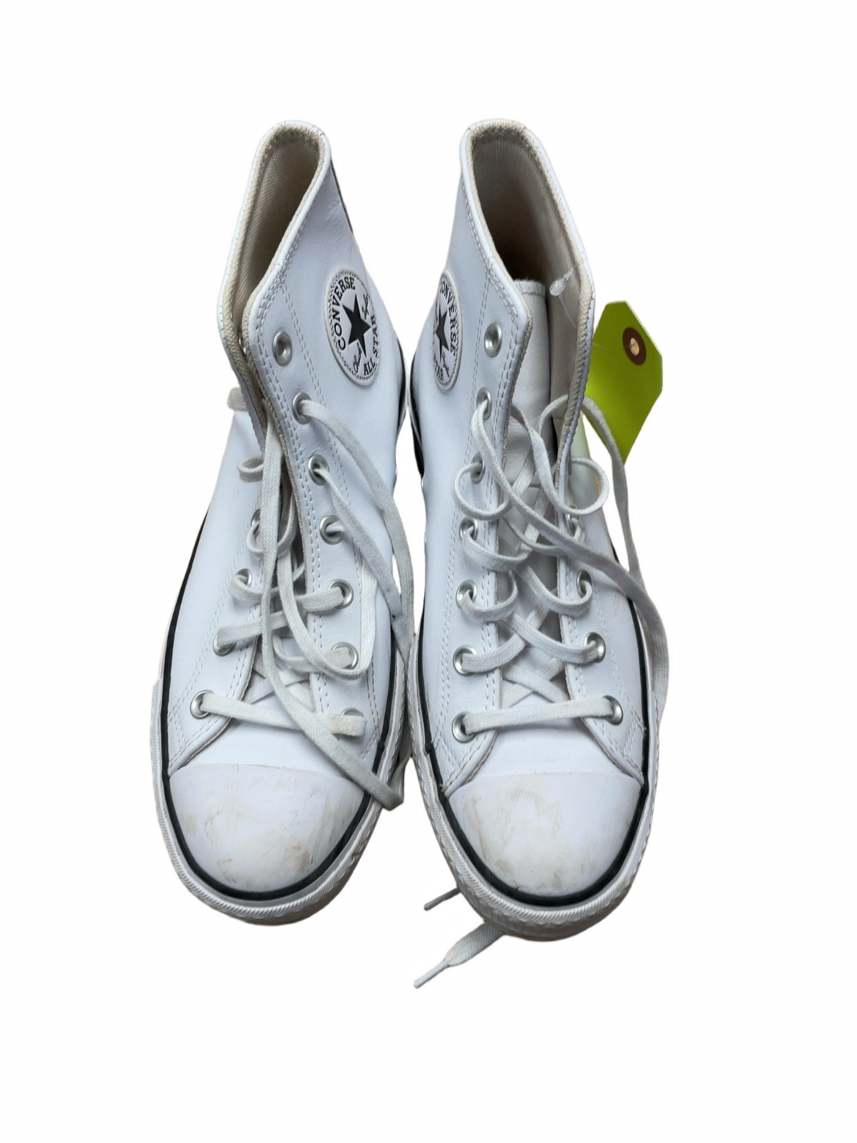 Converse Chuck Taylor All Star Platform Size 9 US Women's White Leather High Top - image 1