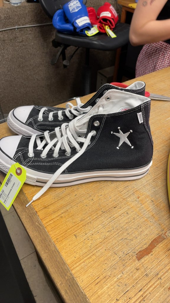 Converse x Stüssy Chuck 70 High Top Sneakers - Size 11