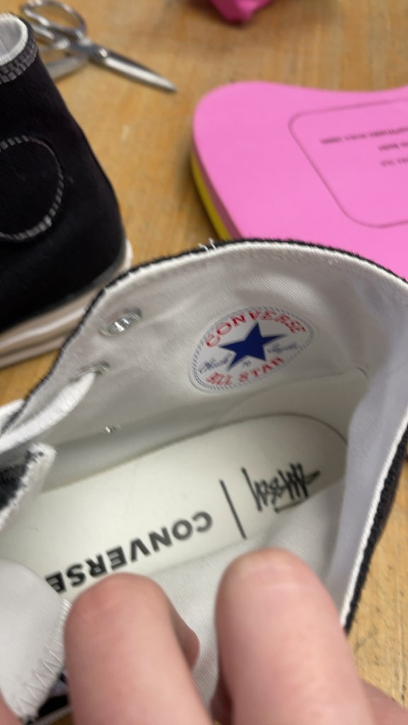 Converse x Stüssy Chuck 70 High Top Sneakers - Size 11