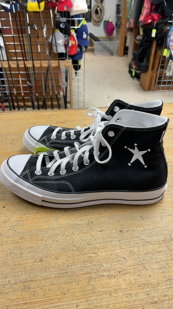Converse x Stussy Chuck 70 High Top Sneakers - Size 11