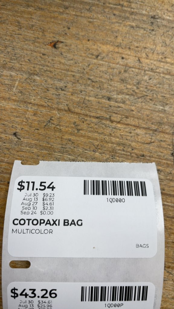 Cotopaxi Del Día Taal Convertible Tote Bag - Multicolor
