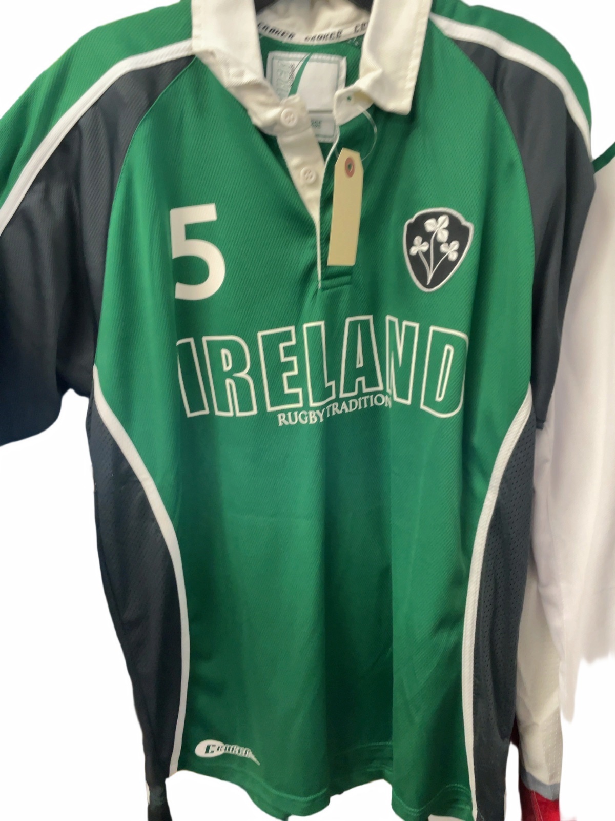 Croker Ireland Rugby Tradition Jersey Size Large