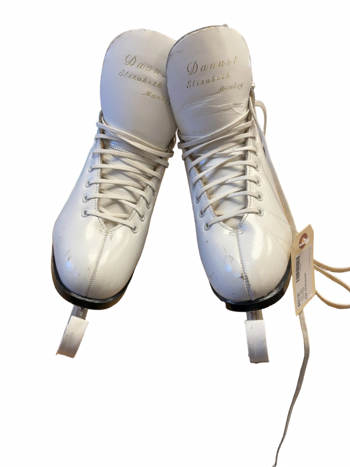 Daoust Elizabeth Manley Size 7.5 Figure Skates - image 1