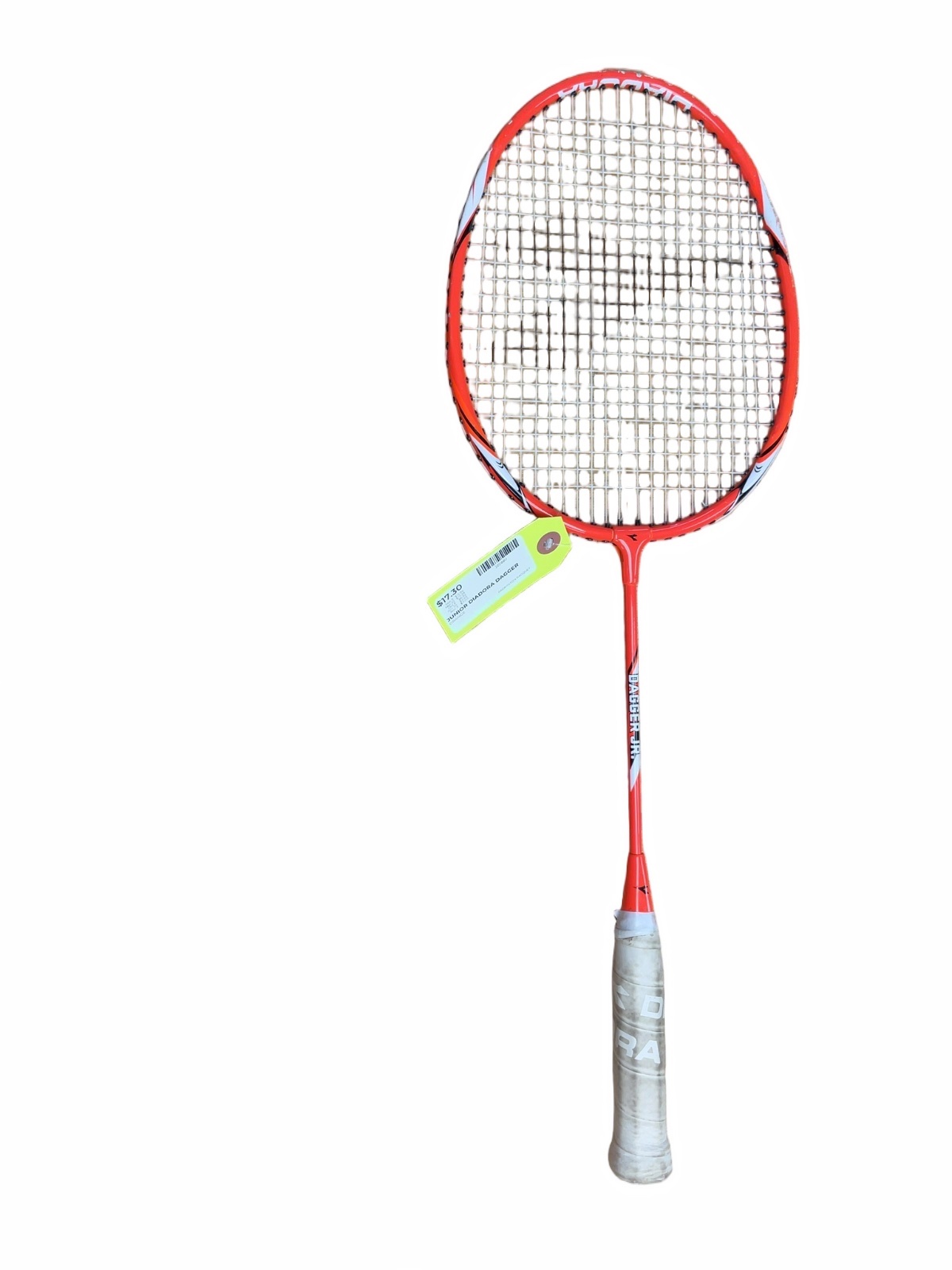 Diadora Dagger Jr. Junior Badminton Racquet - Orange