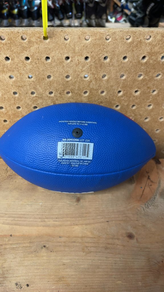 Dollarama 20 Mini Football - Blue/Red