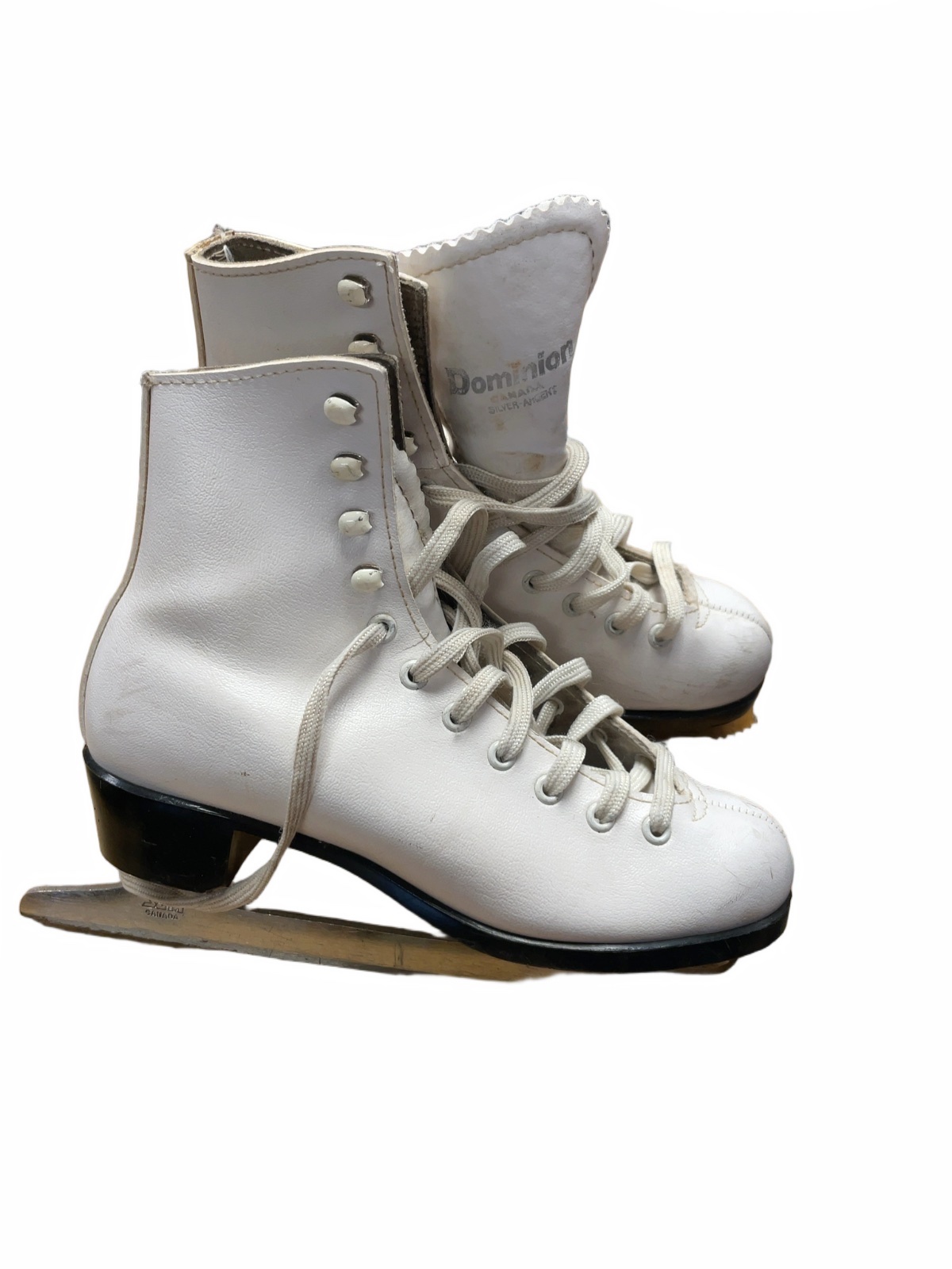 Dominion Silver Knight Size 1 Figure Skates - image 1
