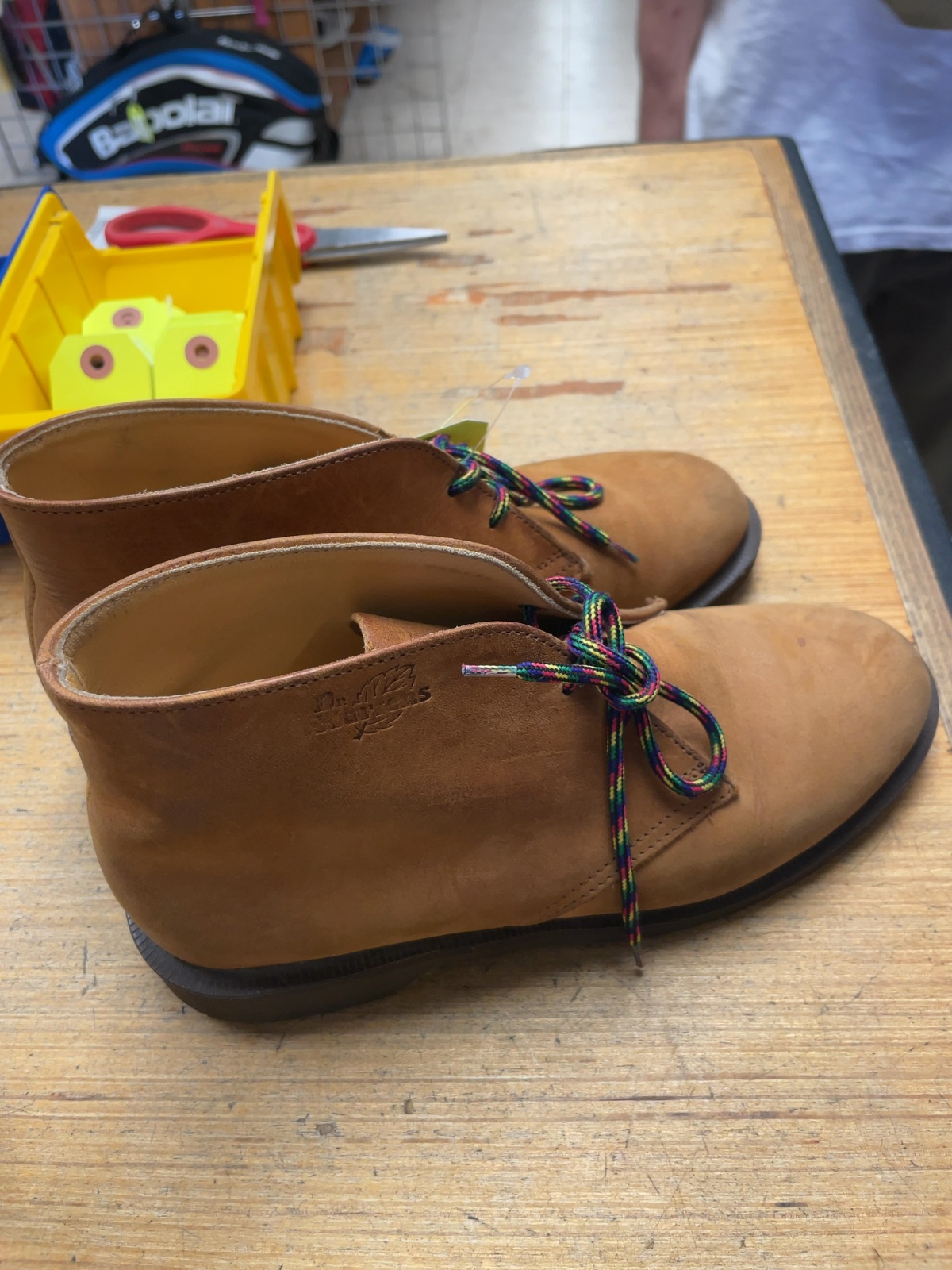 Dr. Martens Brown Leather Chukka Boots - Men's 4 / Women's 6