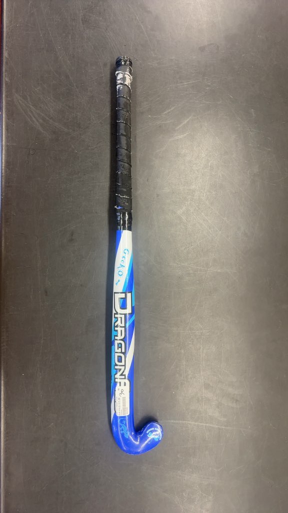 Dragon Gecko Field Hockey Stick Blue/White Used 30"
