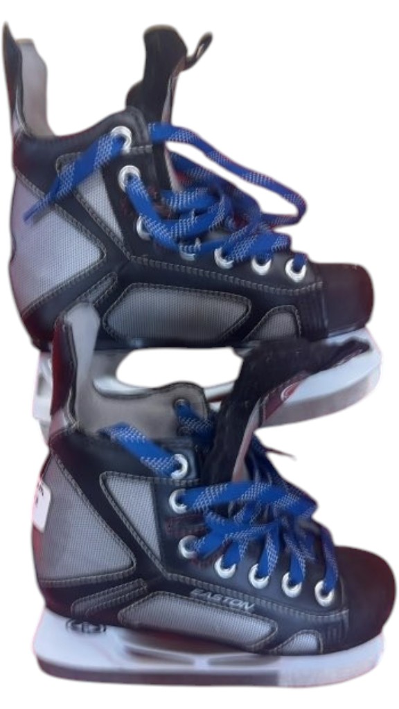 Easton Ice Skates X-Treme Stealth Youth Used Size Y13 - image 1