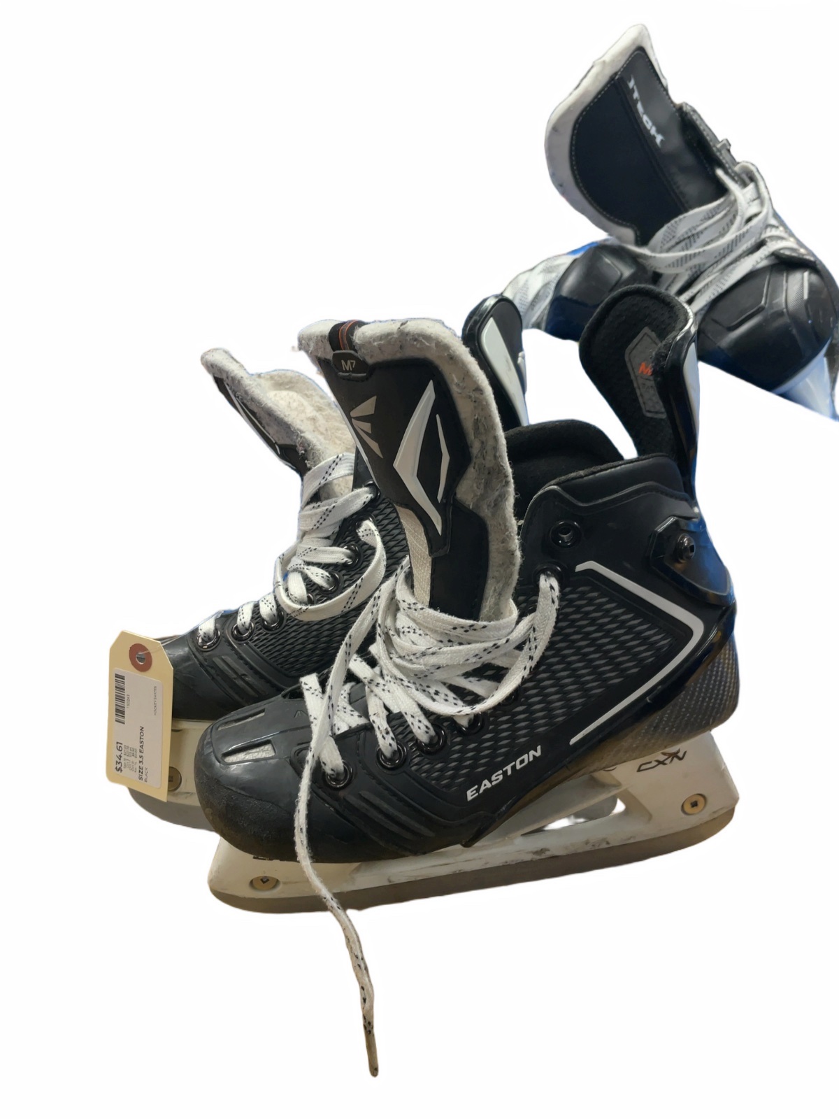Easton Mako M7 Size 3.5 Hockey Skates - image 1