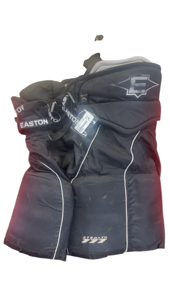 Easton Stealth 777 Junior Hockey Pants Black Used Size M - image 1