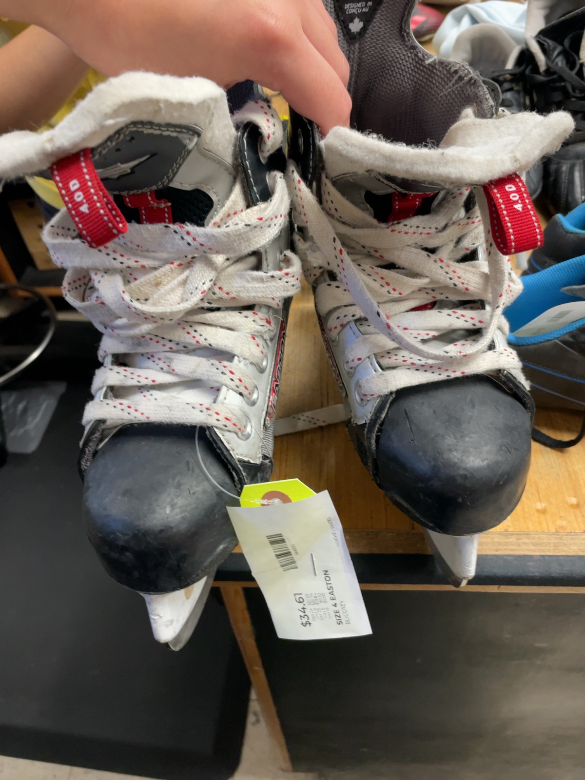 Easton Stealth S9 Size 4 Hockey Skates