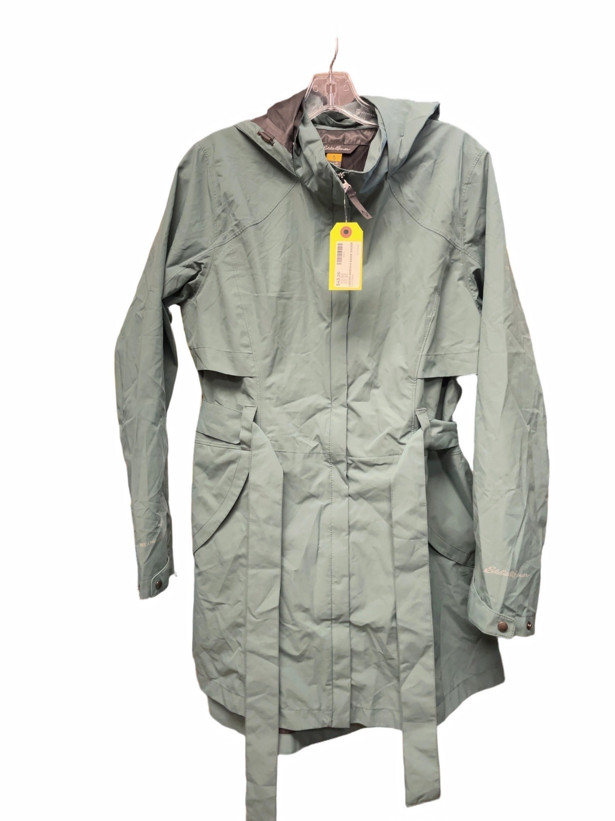 Eddie Bauer Rain Jacket Medium Mint Green - image 1