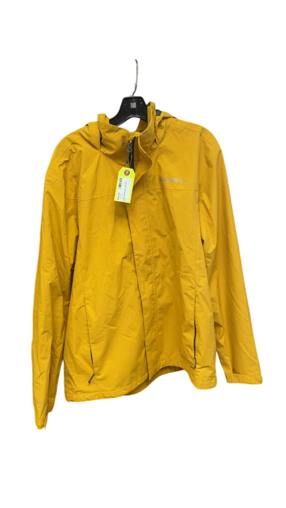 Eddie Bauer Yellow Rain Jacket