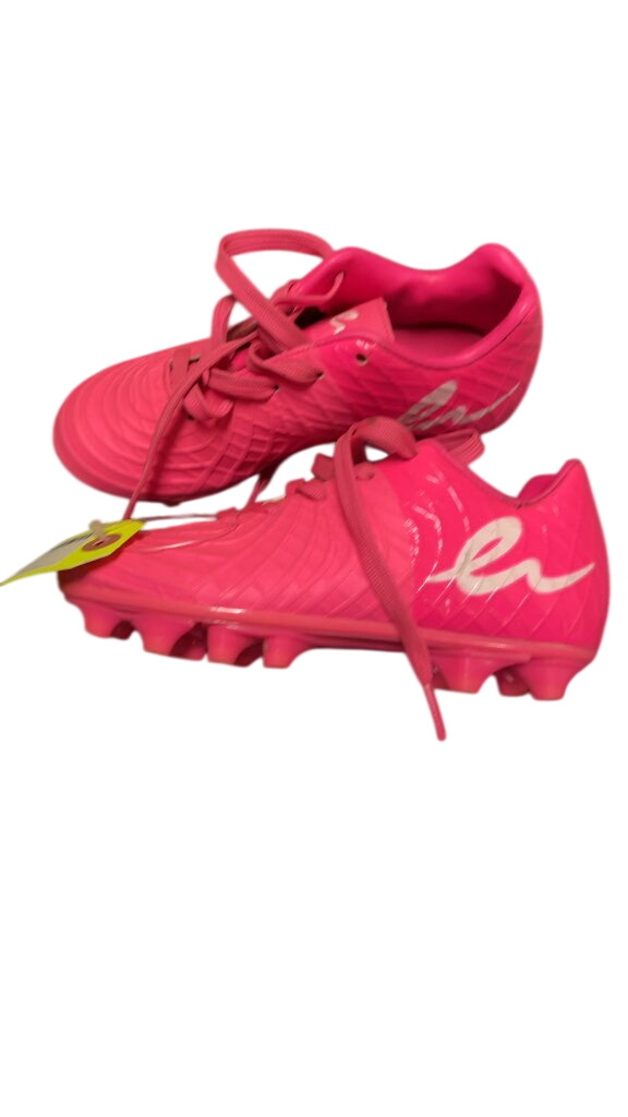 Eletto Pink/White Soccer Cleats - Size 1 - image 1