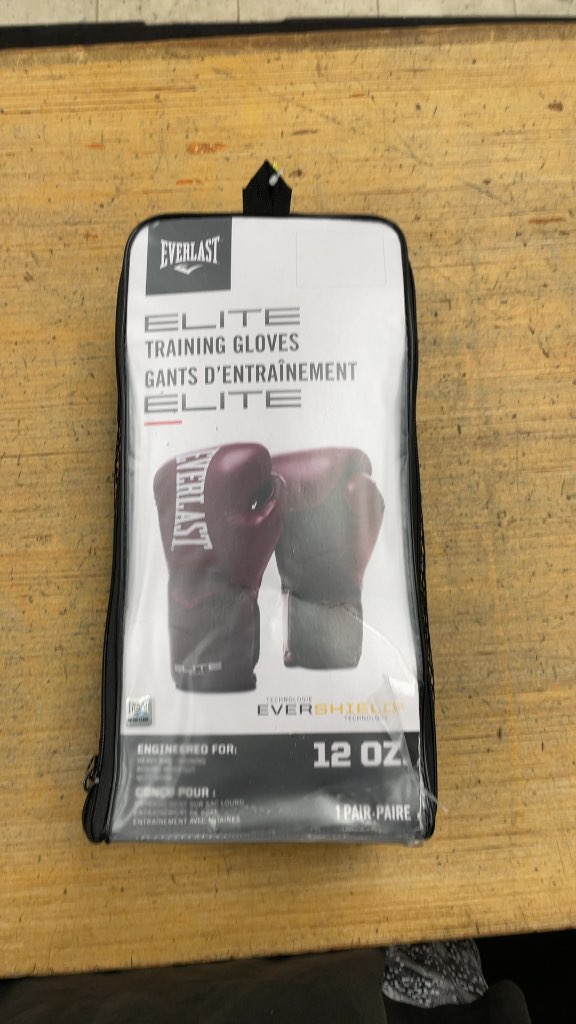Everlast Elite Training Boxing Gloves - 12 oz