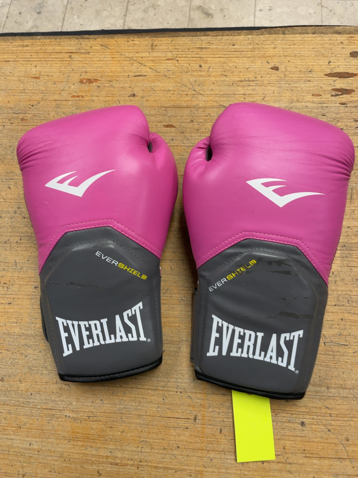 Everlast EverShield Boxing Gloves - 12oz - Pink/Grey