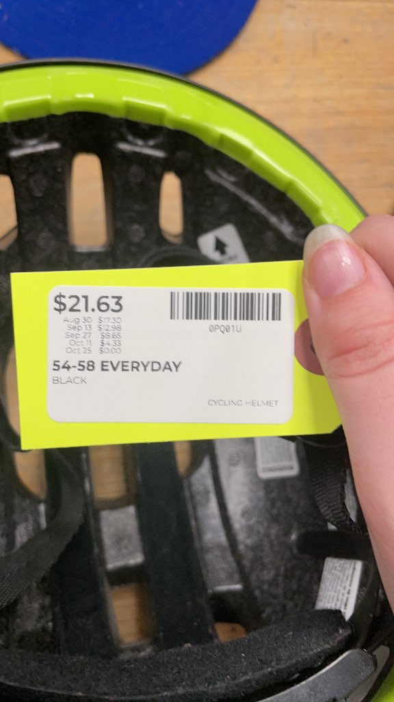 Everyday Cycling Helmet - Black - 54-58cm