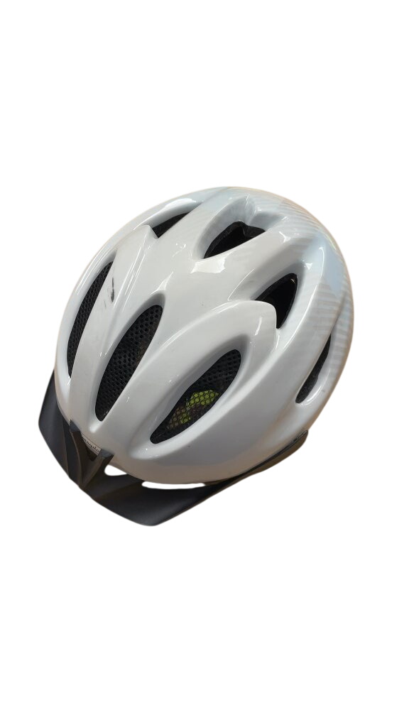 Everyday Cycling Helmet - White/Blue - 52-57cm