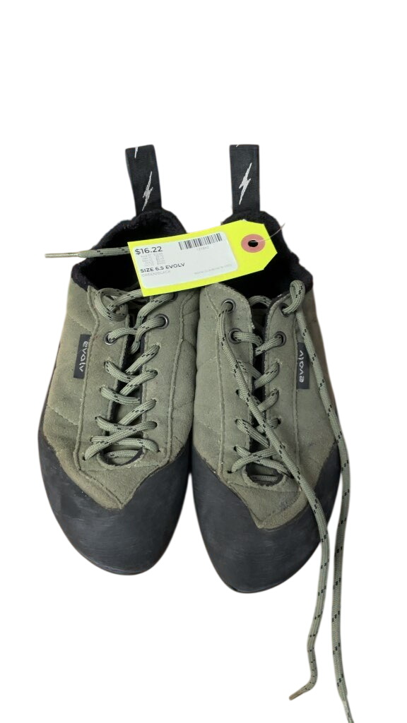Evolv Rock Climbing Shoes Size 6.5