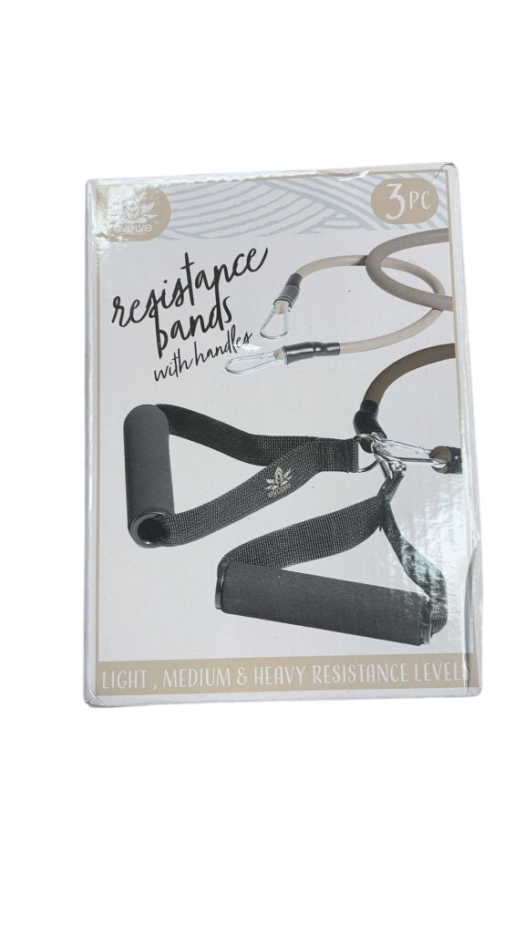 Evolve 3-Piece Resistance Bands with Handles