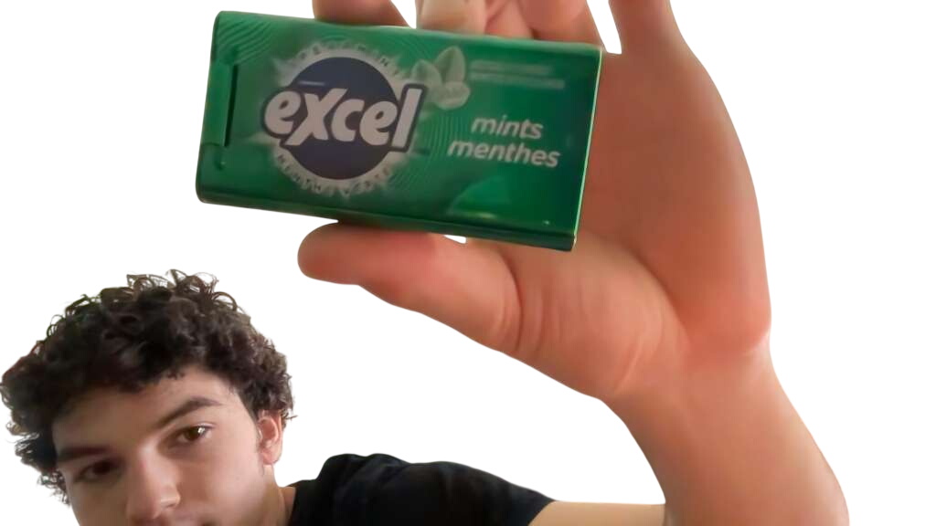 Excel Mints Spearmint Green Tin Good Condition