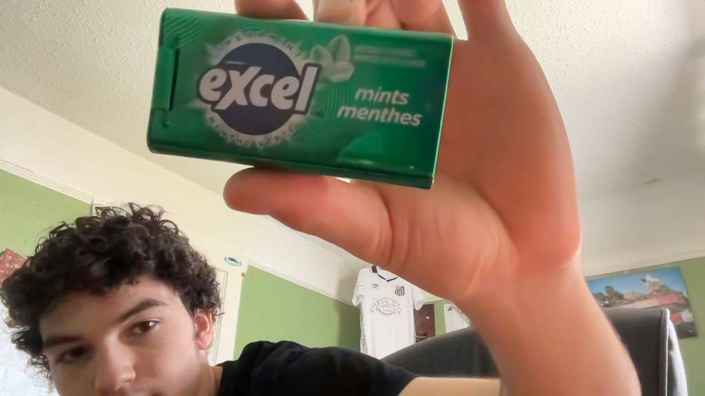 Excel Mints Spearmint Green Tin Good Condition