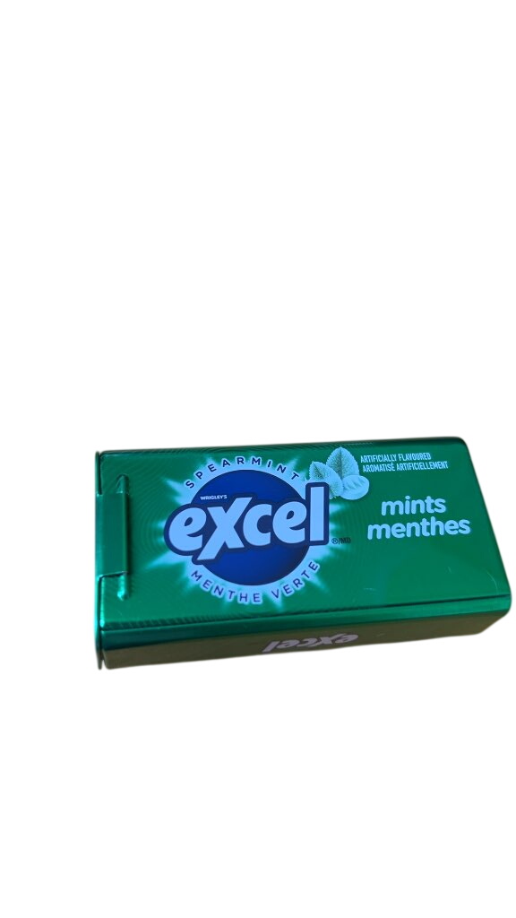 Excel Mints Spearmint Tin New